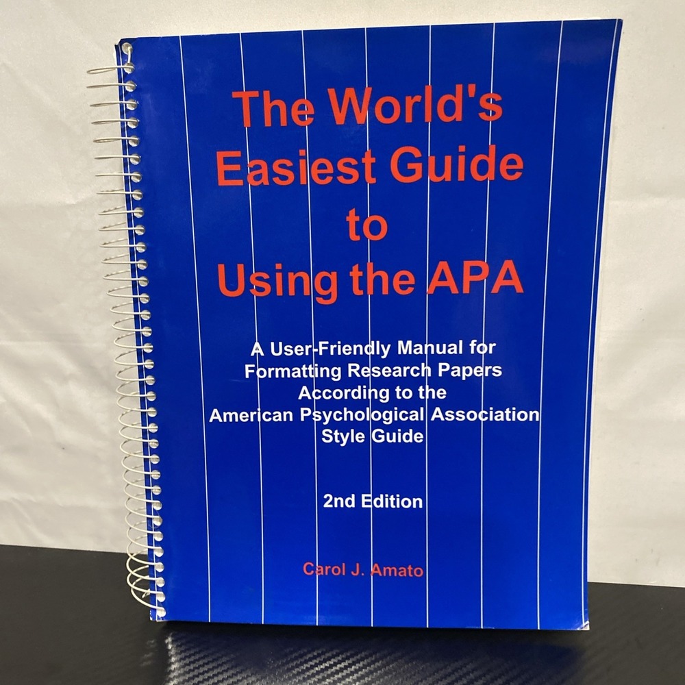 APA Style Guide -‎ The World's Easiest Guide to Using the APA - 2nd Edition